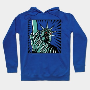 Martian Liberty without background Hoodie